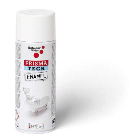 Festék spray 400 ml zománc fehér Schuller 91076