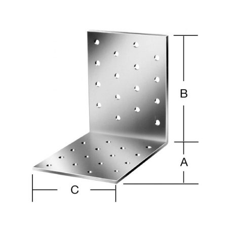 Vormann derékszög 60x60x40