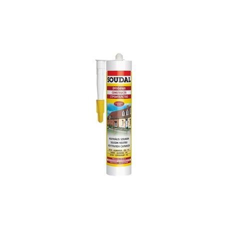 Soudal szilikon neutrális színtelen 280 ml