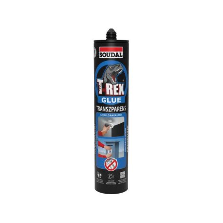 Soudal szerelőragasztó T-Rex 310 gr Glue átlátszó