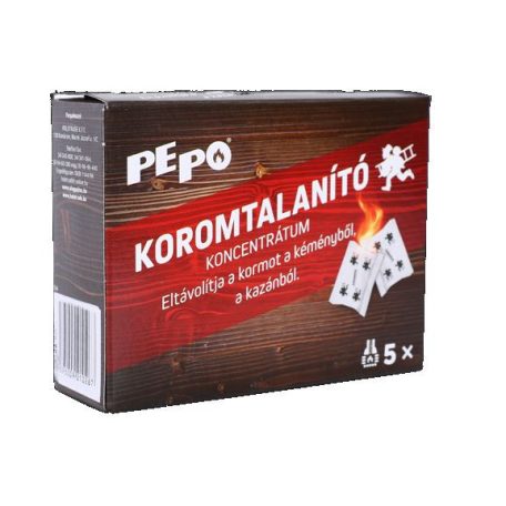 Alágyújtós PEPO koromtalanító